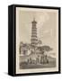 Whampoa Pagoda and Anchorage, 1855-Wilhelm Joseph Heine-Framed Stretched Canvas