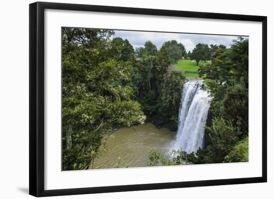 Whangarai Falls, North Island, New Zealand, Pacific-Michael Runkel-Framed Photographic Print