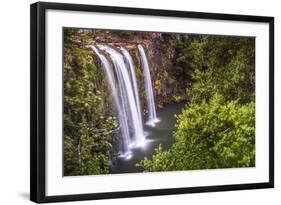 Whangarei Falls, a Popular Waterfall in the Northlands Region of North Island, New Zealand, Pacific-Matthew Williams-Ellis-Framed Photographic Print