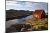 Wharf and Shed, Lindesnes Fyr Lighthouse, Lindesnes, Vest-Agder, Norway, Scandinavia, Europe-Doug Pearson-Mounted Photographic Print