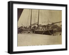 Wharf, Bridgetown, Barbados-null-Framed Photographic Print