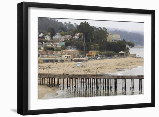 Wharf, Capitola, Santa Cruz County, California, United States of America, North America-Richard Cummins-Framed Photographic Print