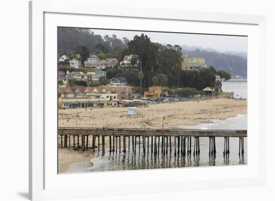 Wharf, Capitola, Santa Cruz County, California, United States of America, North America-Richard Cummins-Framed Photographic Print