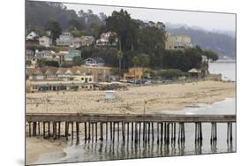 Wharf, Capitola, Santa Cruz County, California, United States of America, North America-Richard Cummins-Mounted Photographic Print