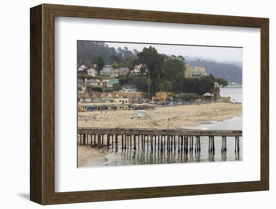 Wharf, Capitola, Santa Cruz County, California, United States of America, North America-Richard Cummins-Framed Photographic Print