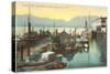 Wharf, Vancouver, British Columbia-null-Stretched Canvas