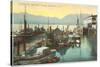 Wharf, Vancouver, British Columbia-null-Stretched Canvas