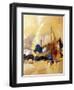 Wharf-Ruth Palmer-Framed Art Print