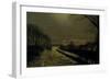 Wharfedale, 1872-John Atkinson Grimshaw-Framed Premium Giclee Print