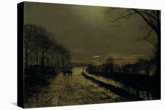 Wharfedale, 1872-John Atkinson Grimshaw-Stretched Canvas