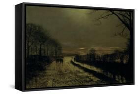 Wharfedale, 1872-John Atkinson Grimshaw-Framed Stretched Canvas