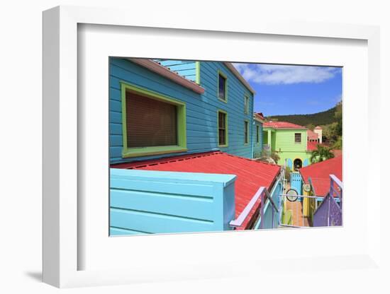 Wharfside Village in Cruz Bay-Richard Cummins-Framed Photographic Print