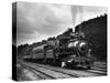Wharton and Northern Railroad Train-null-Stretched Canvas