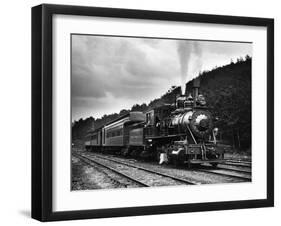 Wharton and Northern Railroad Train-null-Framed Photographic Print