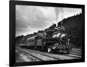 Wharton and Northern Railroad Train-null-Framed Photographic Print