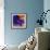 What a Color Art Series Abstract 11-Ricki Mountain-Framed Art Print displayed on a wall