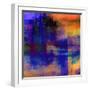 What a Color Art Series Abstract 11-Ricki Mountain-Framed Art Print