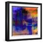 What a Color Art Series Abstract 11-Ricki Mountain-Framed Art Print