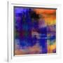 What a Color Art Series Abstract 11-Ricki Mountain-Framed Art Print