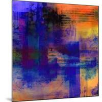 What a Color Art Series Abstract 11-Ricki Mountain-Mounted Art Print