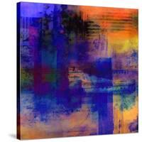 What a Color Art Series Abstract 11-Ricki Mountain-Stretched Canvas