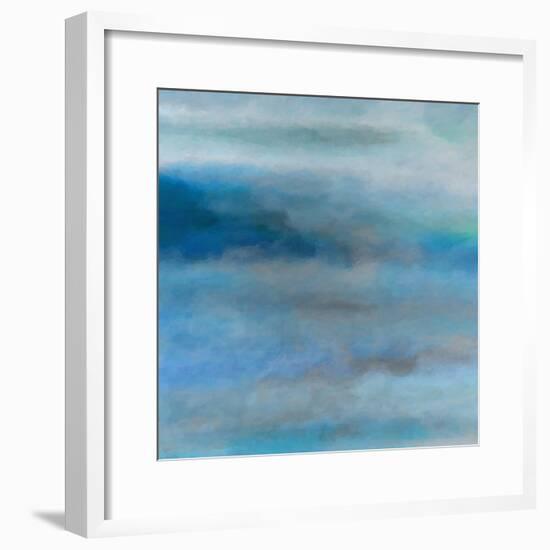 What a Color Art Series Abstract 13-Ricki Mountain-Framed Art Print