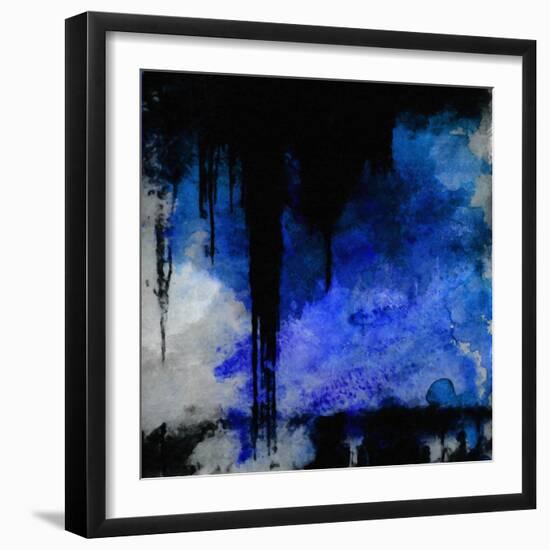 What a Color Art Series Abstract 2-Ricki Mountain-Framed Art Print