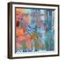 What a Color Art Series Abstract 8-Ricki Mountain-Framed Art Print