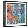 What a Color Art Series Abstract 8-Ricki Mountain-Framed Art Print