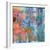 What a Color Art Series Abstract 8-Ricki Mountain-Framed Art Print