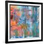 What a Color Art Series Abstract 8-Ricki Mountain-Framed Art Print