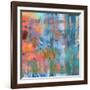 What a Color Art Series Abstract 8-Ricki Mountain-Framed Art Print