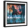 What a Color Art Series Abstract 9-Ricki Mountain-Framed Art Print