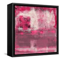 What a Color Art Series Abstract V-Ricki Mountain-Framed Stretched Canvas