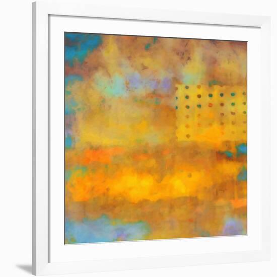 What a Color Art Series Abstract VI-Ricki Mountain-Framed Art Print