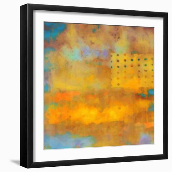 What a Color Art Series Abstract VI-Ricki Mountain-Framed Art Print