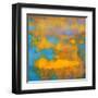 What a Color Art Series Abstract VII-Ricki Mountain-Framed Art Print