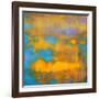 What a Color Art Series Abstract VII-Ricki Mountain-Framed Art Print