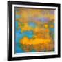 What a Color Art Series Abstract VII-Ricki Mountain-Framed Art Print