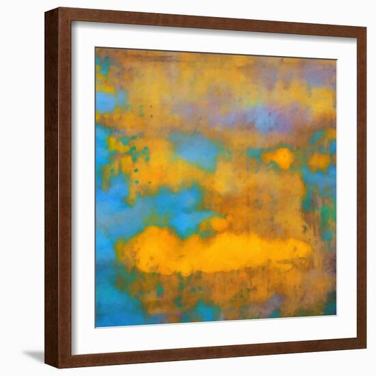 What a Color Art Series Abstract VII-Ricki Mountain-Framed Art Print