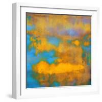 What a Color Art Series Abstract VII-Ricki Mountain-Framed Art Print