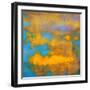 What a Color Art Series Abstract VII-Ricki Mountain-Framed Art Print