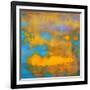 What a Color Art Series Abstract VII-Ricki Mountain-Framed Art Print