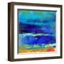 What a Color Art Series Abstract VIII-Ricki Mountain-Framed Art Print