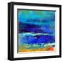 What a Color Art Series Abstract VIII-Ricki Mountain-Framed Art Print