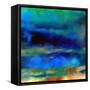 What a Color Art Series Abstract X-Ricki Mountain-Framed Stretched Canvas