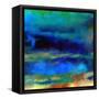 What a Color Art Series Abstract X-Ricki Mountain-Framed Stretched Canvas