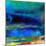 What a Color Art Series Abstract X-Ricki Mountain-Mounted Art Print