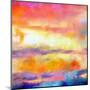 What a Color Art Series Abstract-Ricki Mountain-Mounted Art Print