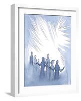 What a Marvel it is that the Word Was Made Flesh, and that We Can Worship Him with Our Hearts and M-Elizabeth Wang-Framed Giclee Print